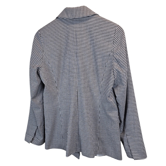 Chelsea28 Houndstooth Blazer Medium Tailored Fit Academia Professional Office - Picture 6 of 14